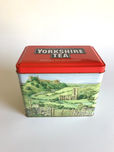 Vintage yorkshire tea - vintage, tin
