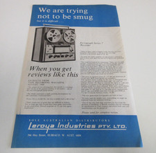 Ferrograph Tape Recorder -