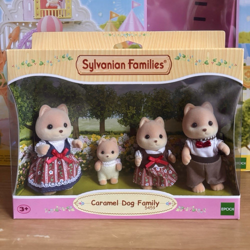 Sylvanian families caramel dog - sylvanian,