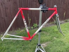 Vintage Quinn Hand Built Ian May Reynolds 531 Bike Frame Zeus 2000 Chromed Fork