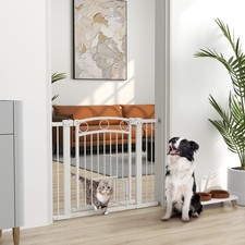 77cm Tall Dog Gate with Cat