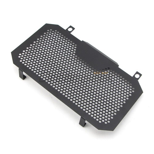 Black radiator guard for honda - black,