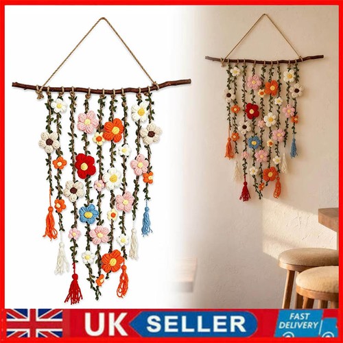 Handmade crochet flower - handmade, wall