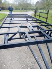 Heavy Duty And Reinforced Shepherds Hut Chassis. 20ftx8ft
