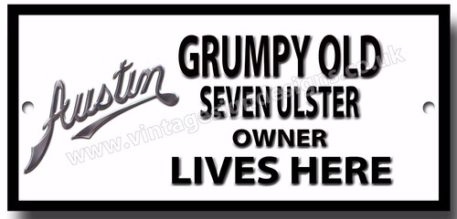 Grumpy old austin seven - austin, ulster