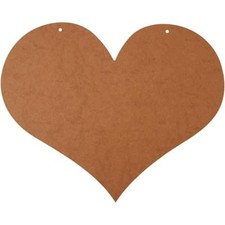 Jumbo 50cm Love Heart MDF