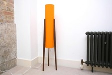 Retro Orange Midcentury Rocket