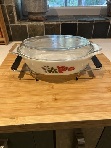 Vintage jaj pyrex - vintage, rose