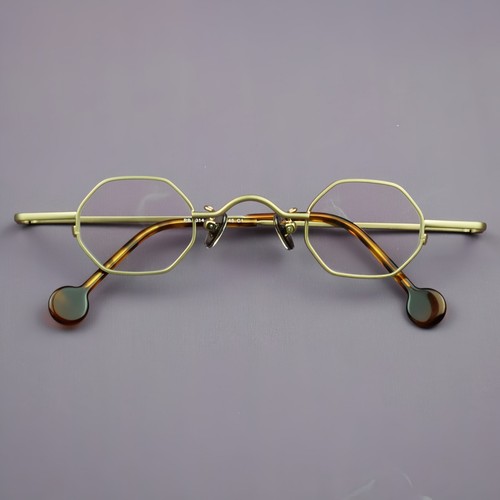 Retro punk geometric gold thin - punk,