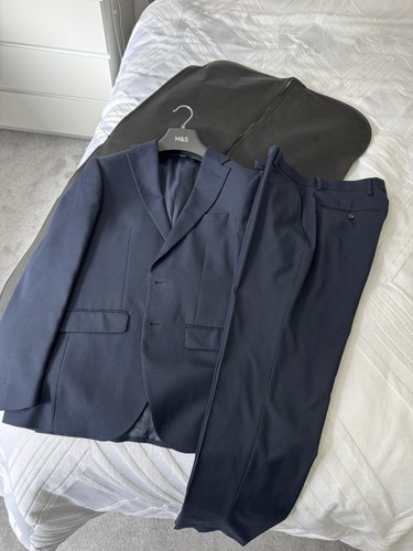 Navy slim fit stretch - slim,