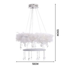 Modern Feather Light Shade LED