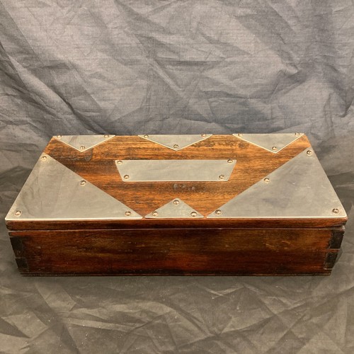 Antique silver plated hardwood - silver,
