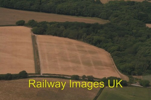Aerial photo crop marks in - -,
