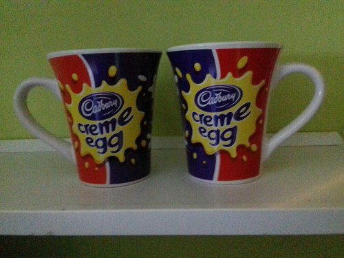 Cadbury creme egg mugs - x, 2
