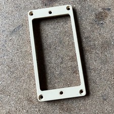 Rare Original 1986 Gibson Les Paul Humbucker Pickup Ring, Creme, Neck Position