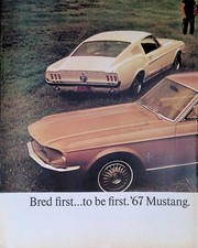 Print Ad 1967 Ford Mustang