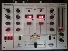 BEHRINGER DJX400 PROFESSIONAL DJ MIXER 2 CHANNEL CD PHONO INPUT AUTO BPM DJM-300