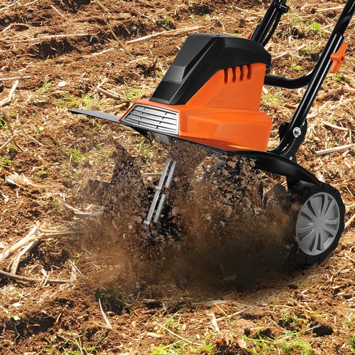 Small garden tiller foldable - small,