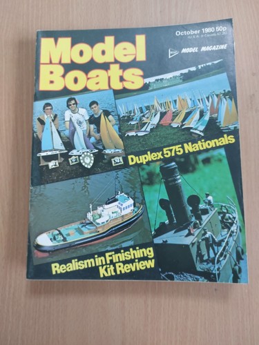 Model boats magazine october - model,