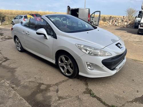 Peugeot 308cc 0hdi white - peugeot,