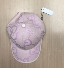 Pink Gucci Jumbo Gg Baseball Cap