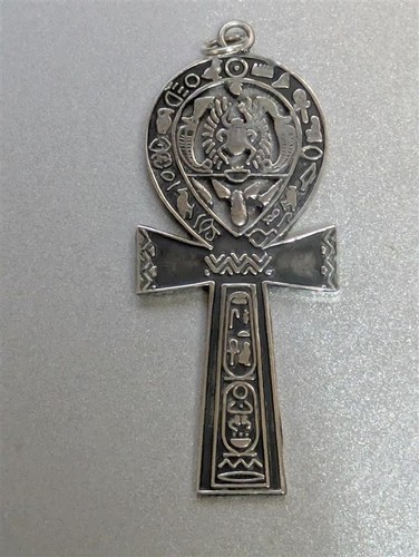 Large solid egyptian silver - large,