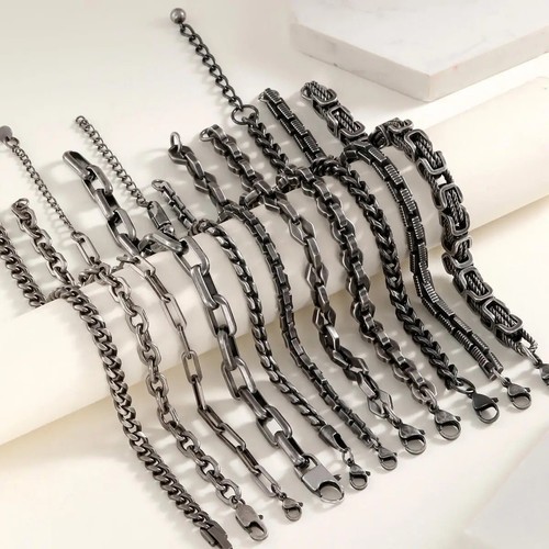 Vintage chain bracelets - chain,