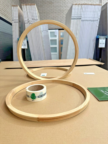Solid hardwood porthole - porthole, frames