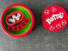 Yahtzee Family Dice Travel Game by Hasbro with Portable Arena - Complete
