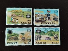 6590 - Kenya Kenya - 1977 - Mi 74 / 77 - Safari Rally - MNH