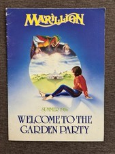 Marillion 1986 Summer Tour
