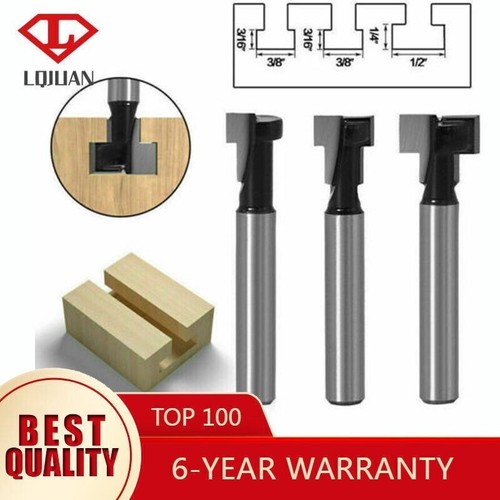 3pcs shank tct keyhole slot - 3pcs, t-slot
