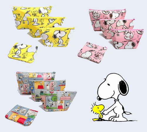 Snoopy piece cosmetic travel - snoopy,