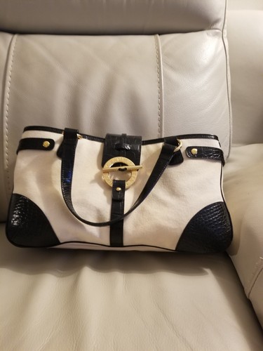 Ralph lauren canvas and - and, croco