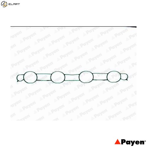 Gasket intake manifold jd311 - manifold,