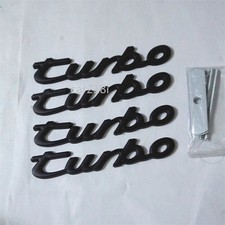 Matte Black New turbo Metal