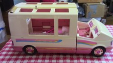 Vintage , Collectible Barbie 1988 Starlight Magical Motor Home Incomplete 
