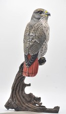 Red Tail Hawk Half Size Wood