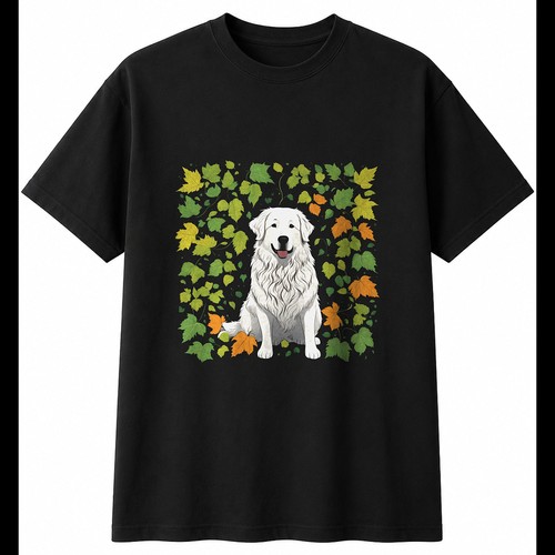 Pyrenean mountain dog - mountain,