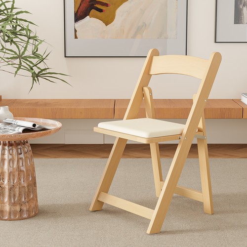 Wooden folding chair with - chair,