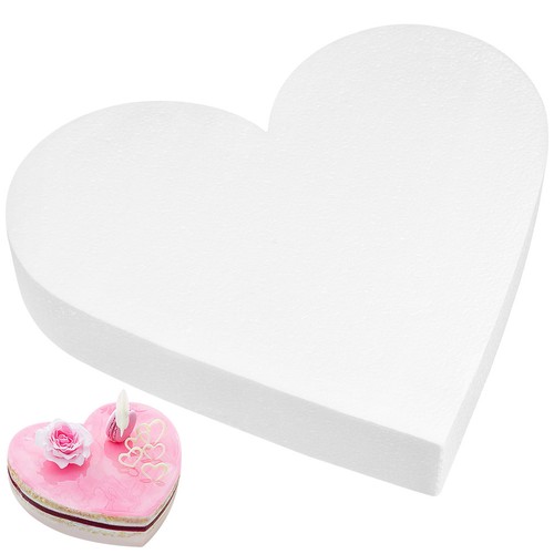 Foams cake model heart shaped - model, heart-shaped