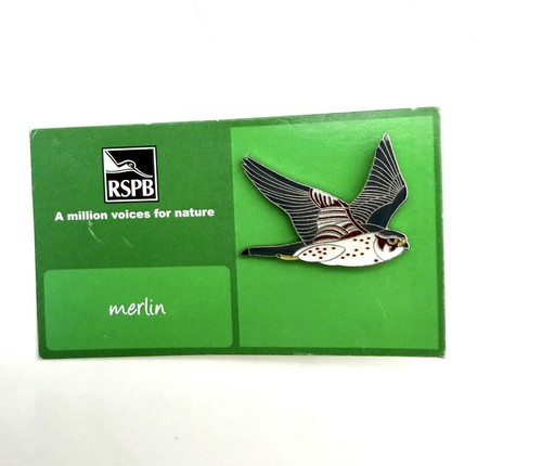 Vintage rspb merlin bird - rspb,