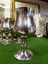 pewter goblets by Wentworth