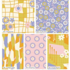 Retro Sunshine 100% Cotton 112cm Wide Cotton Digital Print Ideal For Crafting