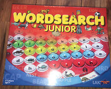 WORDSEARCH JUNIOR EDUCATIONAL KIDS GAME - COMPLETE FUN WORD SEARCH FREE P&P