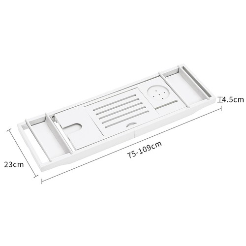 Retractable bamboo wood bath - bamboo,