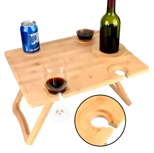 Folding wooden picnic - wooden,