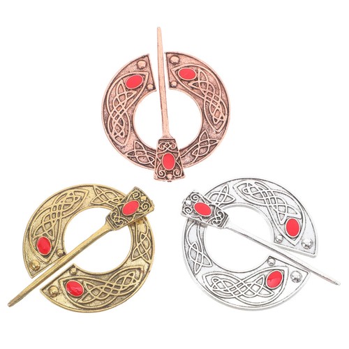 Alloy viking brooch set 3pcs - viking,