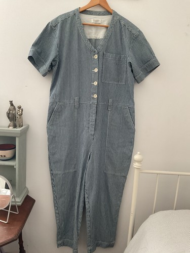 Toast jumpsuit ticking style
