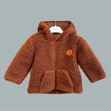 Baby Kids' Bobo Choses Faux Shearling Embroidered Teddy Hooded Coat 6-12 months